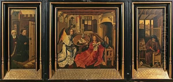 The Merode Altarpiece - view 1