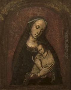 The Virgin And Child by Maitre De Flemalle