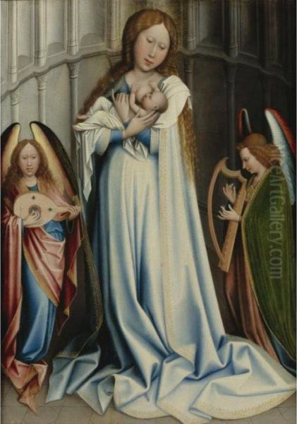 The Virgin And Child In An Apse - view 1