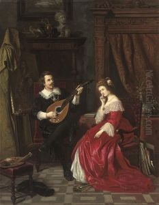 The Serenade by Ede Majsch