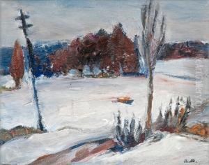 Winter Landscape by Otto Makila
