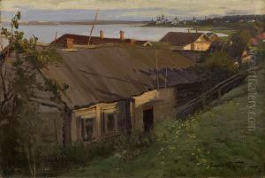 Evening In Rostov by Aleksander Vladimirovich Makovskii