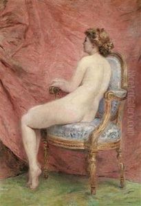 Sweet Thoughts by Konstantin Egorovich Egorovich Makovsky