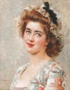 Portrait D'une Elegante
