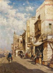 Le Caire by Nikolai Egorovich Makovsky