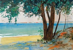 Sea View At Gdynia by Soter Jaxa Malachowski