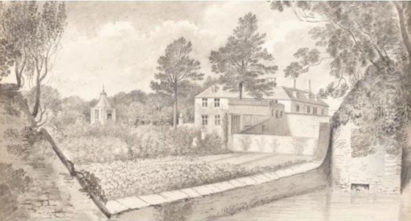 Tom Tivey's Hole In The Woods Near East Cranmore, Somerset; A House At East Cranmore, Somerset - view 1