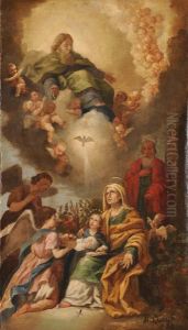 La Vergine Con S.anna E S.gioacchino