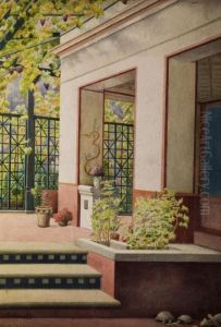 Gartenhaus Im Pompejanischen Stil