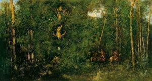 Wyjazd Na Polowanie by Wladyslaw Aleksander Malecki