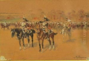 Scenes Militaires by Louis-Ferdinand Malespina