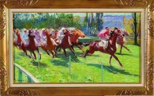 course De Chevaux by Louis-Ferdinand Malespina