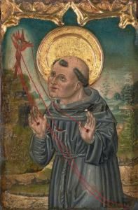Saint Francis Of Assisi Receiving The Stigmata by Gabriel Malesskircher