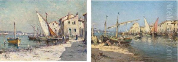A French Fishing Village - view 1