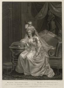 Mary Antoinette, Queen Of France, Born Archduchess Of Austria by Simon Malgo