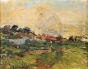 Paisagem De Figueiro by Jose Malhoa