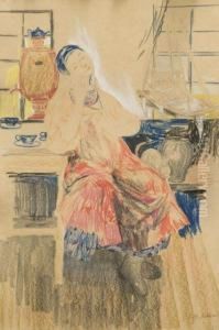 Maternite by Philippe Andreevitch Maliavine