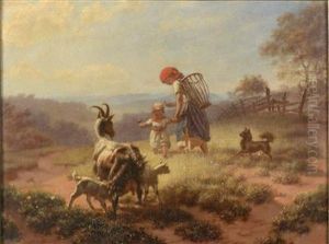 Ziegenweide by Ferdinand Malitsch