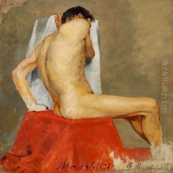 A Male Nude - view 1