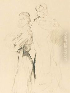 Deux Femmes by Philippe Mallavine