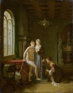 Toilette De La Mariee. by Jean-Baptiste Mallet