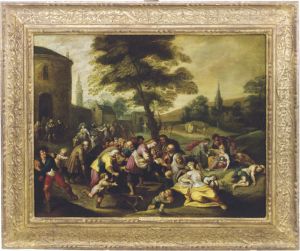 Giving Bread To The Sick
