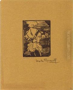 Petite Tete De Bretonne by Emile A. Malo-Renault
