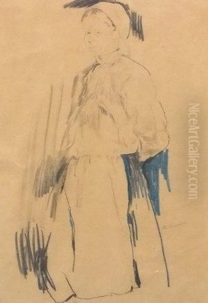 A Peasant Woman - view 1