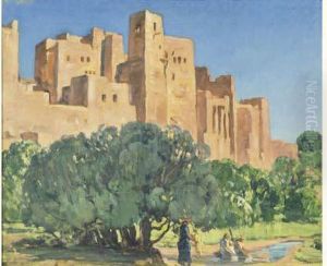 Kasbah Ensoleillee by Azouaoui Mammeri