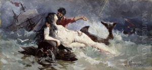 Amore Nella Tempesta by Ugo Manaresi