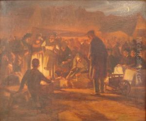 Le Marche Matinal by Louis Antoine Manceau