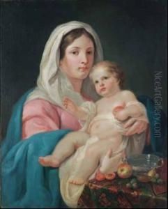 Madonna Con Il Bambino by Francesco Mancini