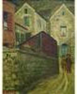 2 Juifs Dans Un Village En Pologne by Efraim Mandel