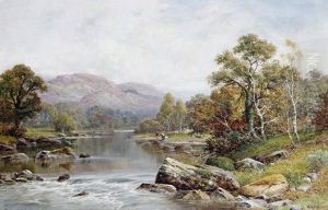 Anglers On A River