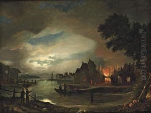 A Wooded Landscape by Jan Mandijn