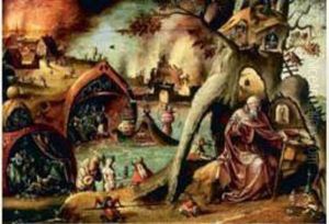 La Tentation De Saint Antoine by Jan Mandijn