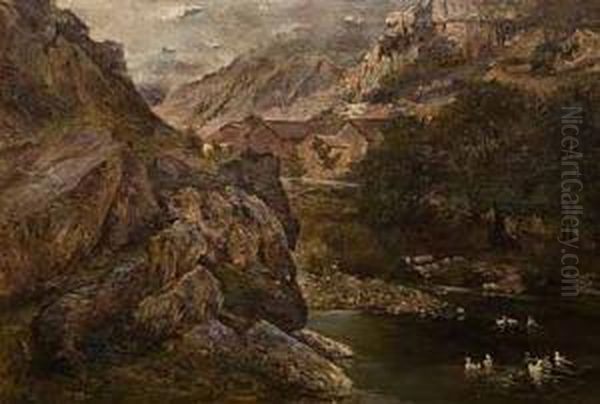 Paisaje Con Rio - view 1
