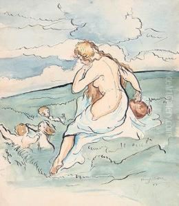 Springs Of The Elbe by Manes, Josef