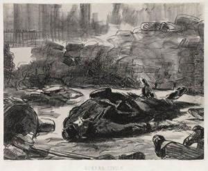 Guerre Civile by Edouard Manet