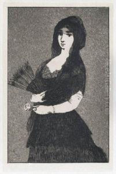 La Femme A La Mantille - view 1
