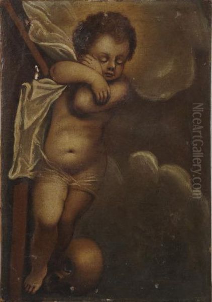 Sleeping Cupid - view 1