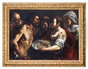 Salome Riceve La Testa Del Battista by Rutilio Manetti