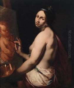 Allegoria Della Pittura by Bartolomeo Manfredi