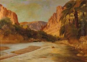 Riviere Dans L'oued by Marcel Mangin