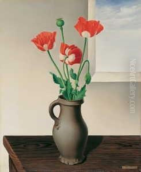 Stilleben Mit Rotem Mohn - view 1
