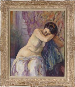 Nu Assoupi by Henri Charles Manguin