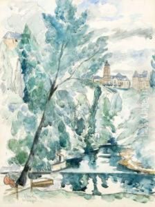 Paysage D'uzerche by Henri Charles Manguin