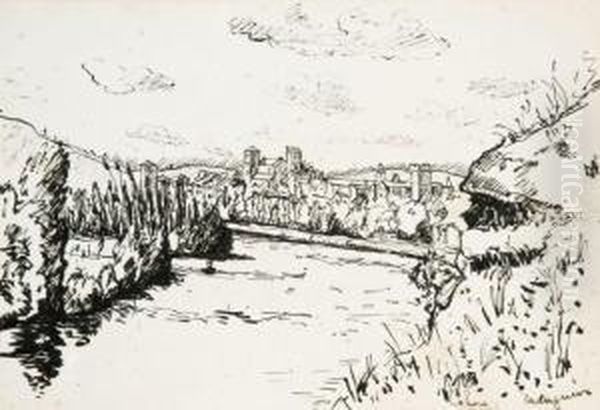 Vue De Cahors - view 1