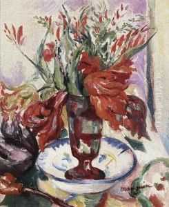 Bouquet De Fleurs (bouquet Of Flowers) by Henri Charles Manguin