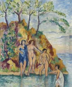 Baigneuses by Henri Charles Manguin